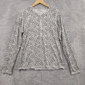 The American Outdoorsman for‎ Women 1/4 Zip Long Sleeve Top XL Fishing Hiking